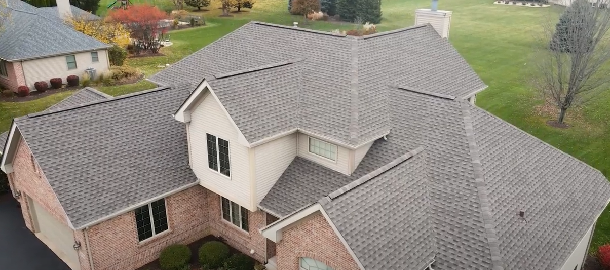 Close up of a roof, demonstrating the importance of regular roof inspections to keep your roof in top shape