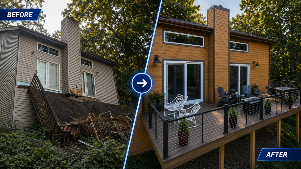 The Exteriors Company Deck Project