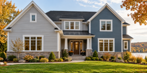 James Hardie fiber cement vs. LP SmartSide siding on a Wisconsin home
